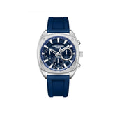 Lee Cooper Men's  Multifunction Watch Dark Blue Dial With Dark Blue SiliconeStrap,LC08237.099